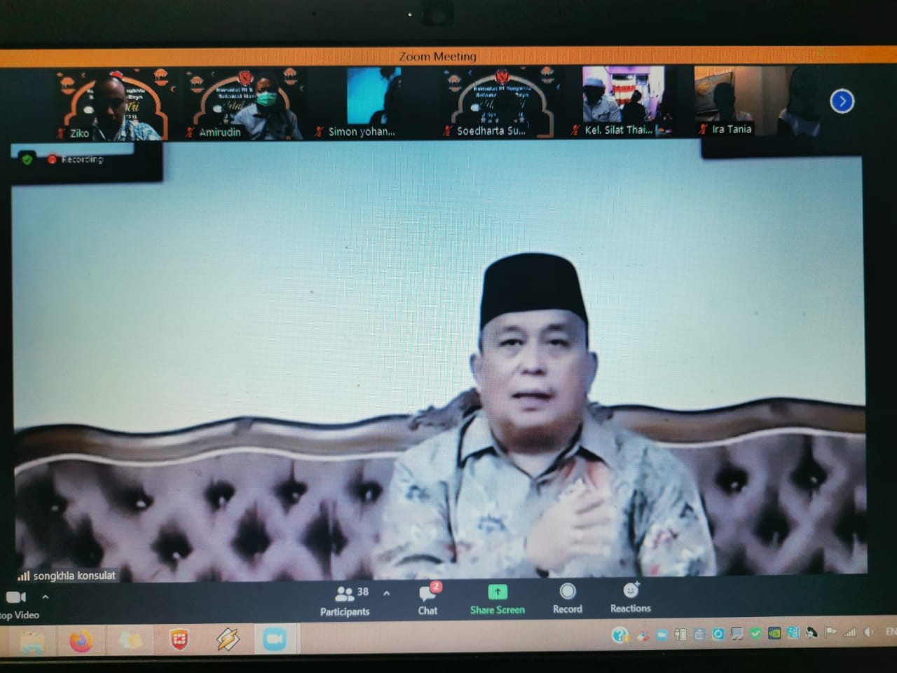 WNI di Thailand Selatan Rayakan Idulfitri 1442 H Secara Daring